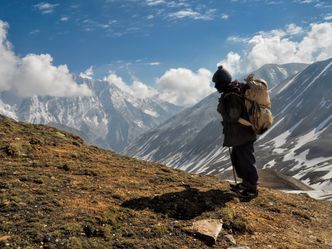 Postbote im Himalaya