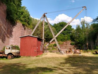 Ein Holzkran für Michelnau