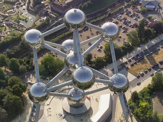 Luxemburg und Belgien von oben