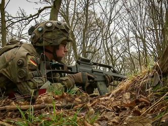 At the Ready with NATO - Soldiers from Thuringia Secure Eastern Flank