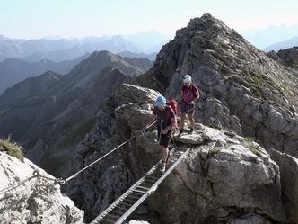 Der Mindelheimer Klettersteig - Einer der schönsten Eisenwege im Allgäu