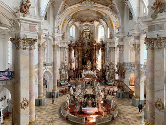 Katholischer Gottesdienst zum 1. Mai - Aus der Basilika Vierzehnheiligen in Bad Staffelstein