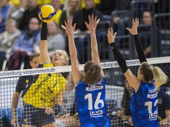 Volleyball - Bundesliga Finale - geplant: Allianz MTV Stuttgart - SSC Palmberg Schwerin, Spiel 4, Fraue