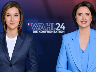 Wahl 24 - Werner Kogler (Die Grünen) - diskutiert mit Karl Nehammer (ÖVP)