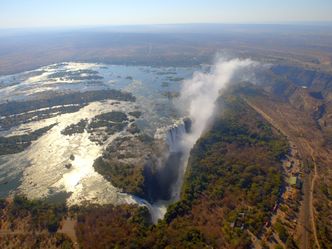 Afrika von oben (1) - Die Kraft des Wassers