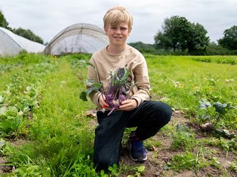 stark! - Kinder erzählen ihre Geschichte - Justus - Was wächst auf dem Bauernhof?