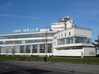 Die Van Nelle Fabrik in Rotterdam, Niederlande