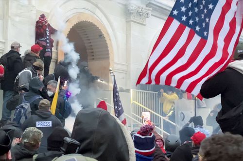 Galerie zur Sendung „Sturm auf das Kapitol - Der Angriff auf die US-Demokratie“: Bild 1