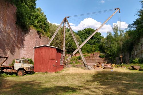 Ein Holzkran für Michelnau