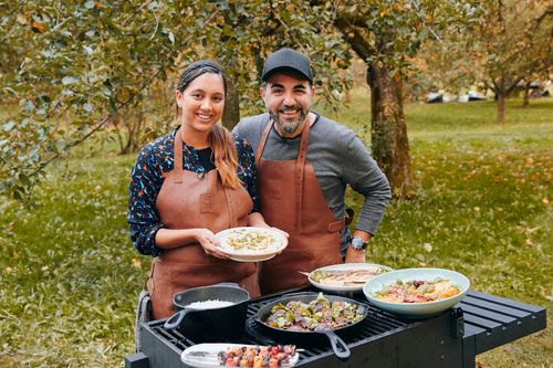 Grillen mit Ivana und Adnan