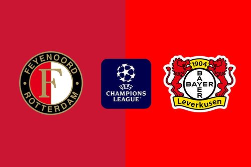 UEFA Champions League 2024/2025 - Feyenoord Rotterdam - Bayer 04 Leverkusen