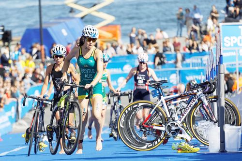 Triathlon: T100 Triathlon World Tour - Damen