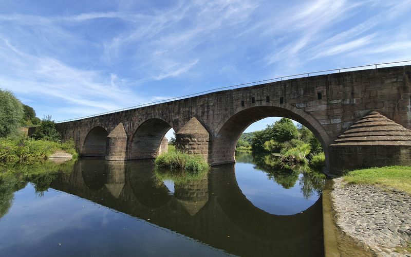 Die Brücke der Einheit in Vacha