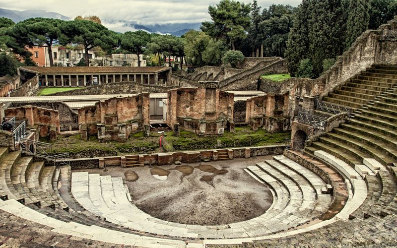 Bomben auf Pompeji