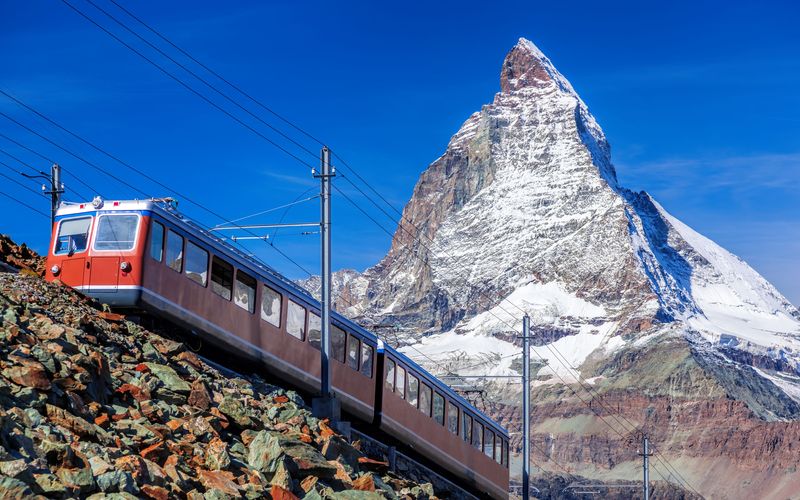 Spektakuläre Bergbahnen der Schweiz: "Gornergratbahn" - Die Imposante