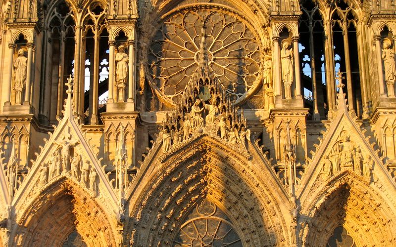 Die Kathedrale von Reims