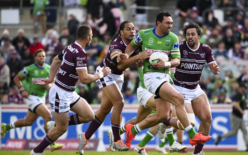 Rugby - NRL Telstra Premiership - Melbourne Storm - Canberra Raiders, Round 17