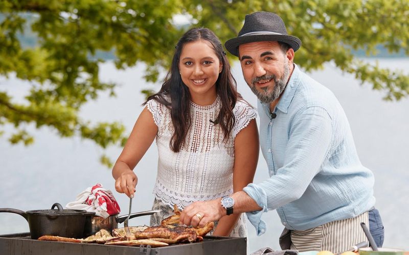 Grillen mit Ivana und Adnan