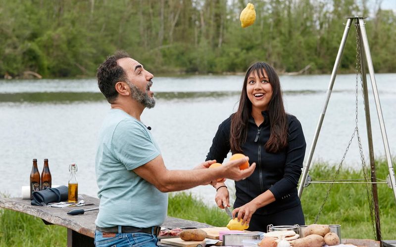 Grillen mit Ivana und Adnan