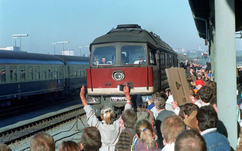 Zug in die Freiheit