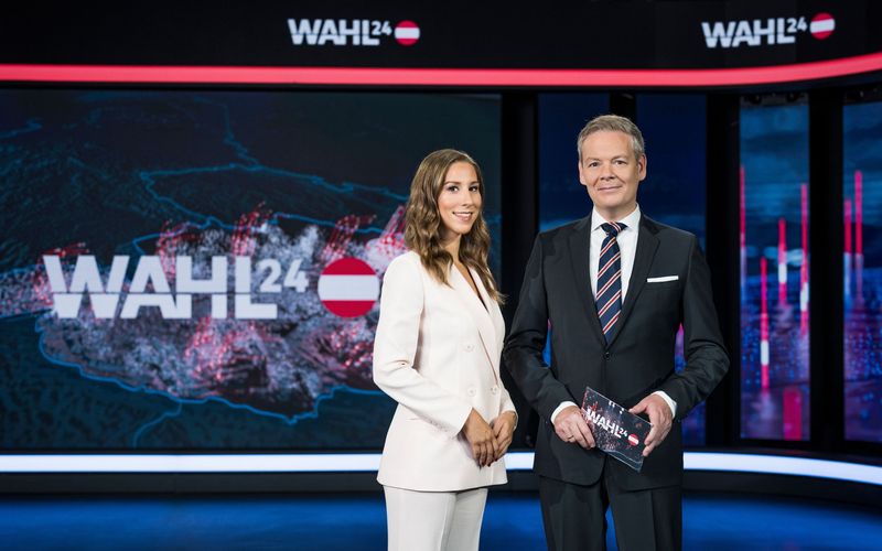 Wahl 24 - Erste Trends und Countdown zur Hochrechnung - Sondersendung zur Nationalratswahl