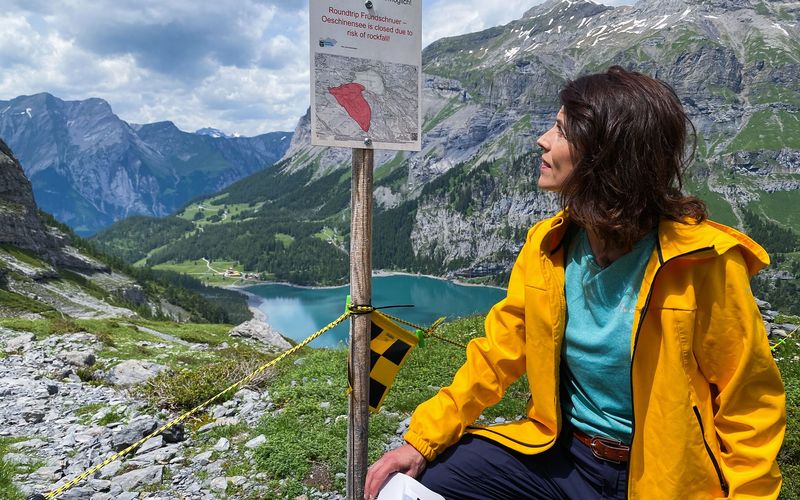 Bröckelnde Berge - Wie Kandersteg der Gefahr trotzt - Bröckelnde Berge - Wie Kandersteg BE der Gefahr trotzt