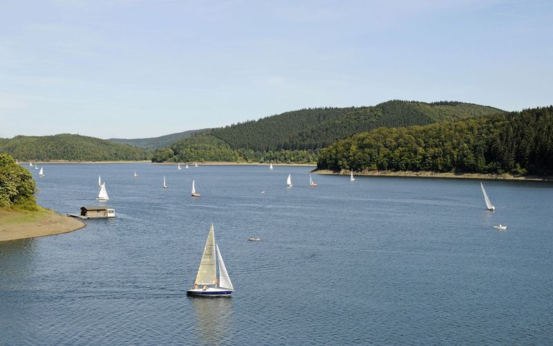 Der Biggesee und die versunkenen Dörfer