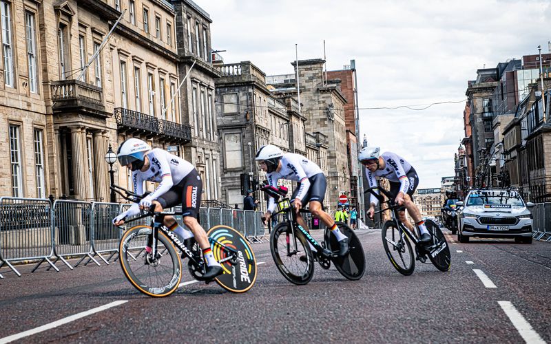 Radsport: Weltmeisterschaften Glasgow - Team-Zeitfahren Mixed