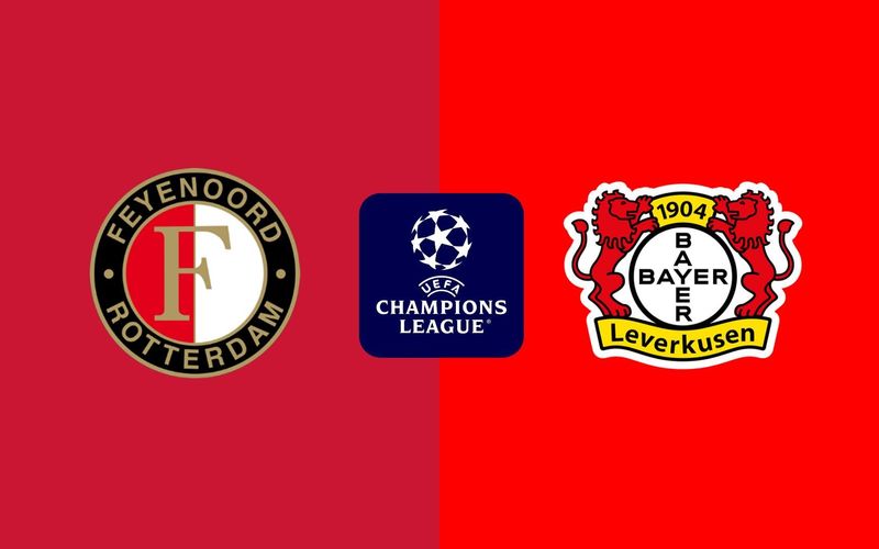 UEFA Champions League 2024/2025 - Feyenoord Rotterdam - Bayer 04 Leverkusen