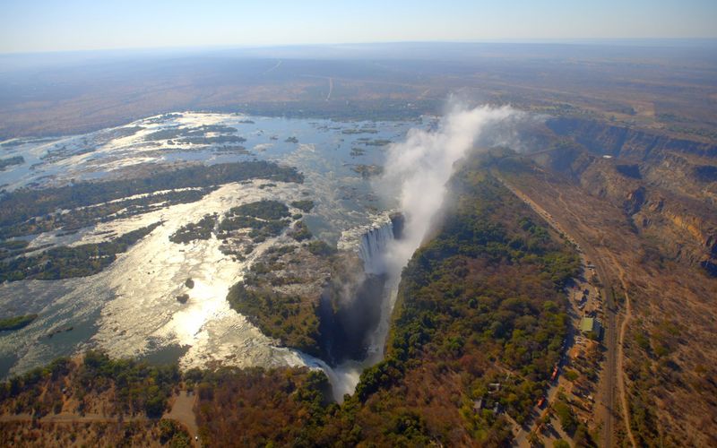 Afrika von oben (1) - Leben am Wasser