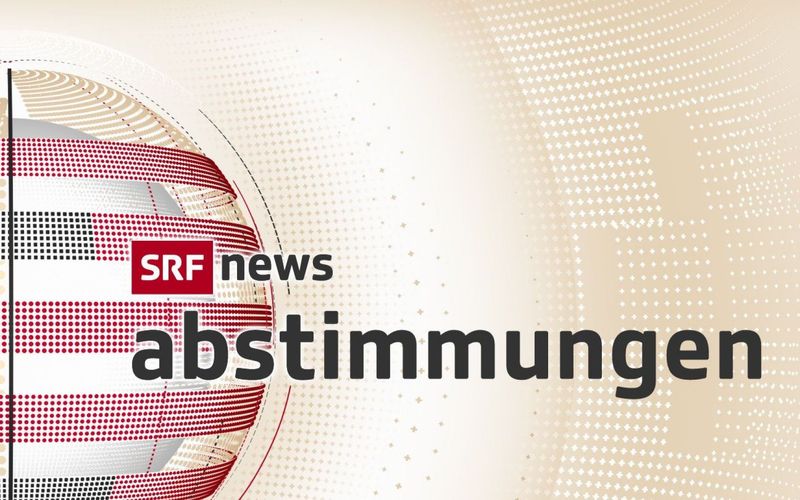 Abstimmungsstudio - Hochrechnungen und erste Resultate